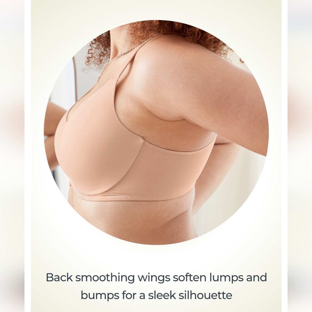 🔥🔥Bundle Deal 2 Jockey® Cushion UnderWire Full Coverage T-shirt Bras Size 38D - Picture 6 of 10